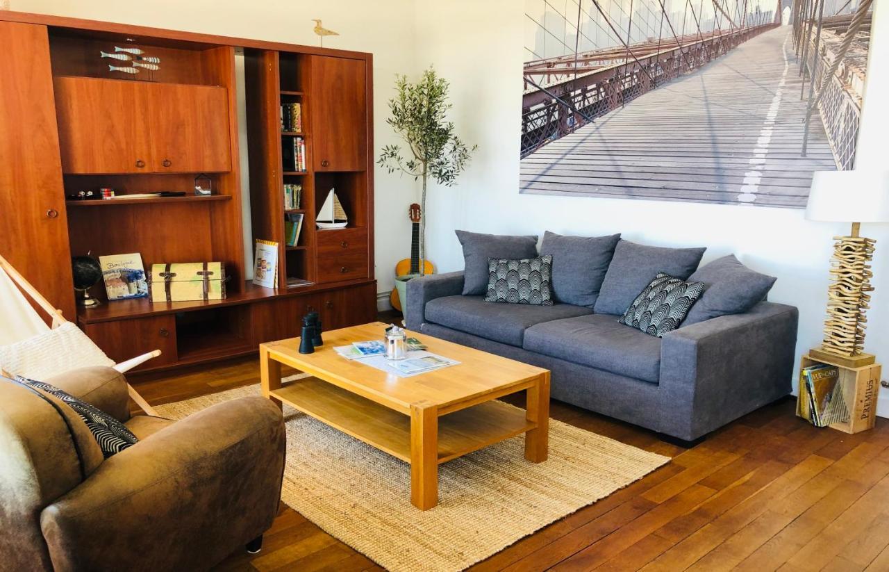 Bellevue -Appartement De Charme - Vue Imprenable Sur La Mer - Face A Nausicaa บูโลญ-ซูร์-แมร์ ภายนอก รูปภาพ